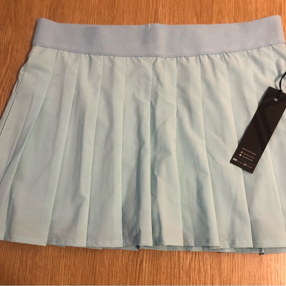 Kyodan Light Blue Pleated Tennis Skirt